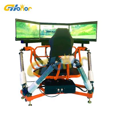 China Indoor Racing Car Amusement Equipment Simulator 6D Racing Game Machine GH-R015 for sale