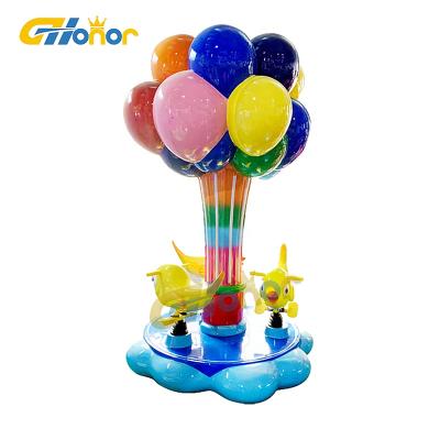 China Children High Coin Operated Rides Horses Carousel Amusement Park Kiddie Amusement Portable Merry Profits Small Go Round Carousel For Sale for sale