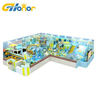 China New amusement equipment nylon design for customized indoor playground, children's playground, naughty castle for sale