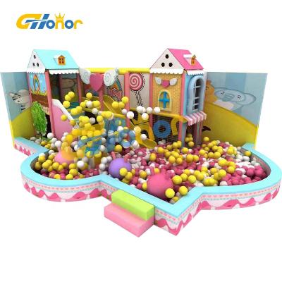 China Customized Theme Park+museum+game center new kids play park trampoline indoor soft playground equipment naughty castle with ball pool slide for sale for sale