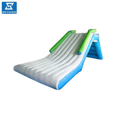 China Use with Water Park Water Slide Climbing Obstacle Floating Slide in Water Park Amusement Park for sale