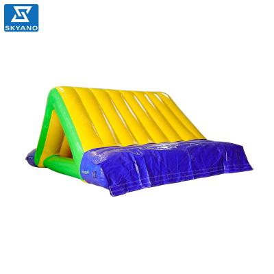 China Water Parks Inflatable Water Park Obstacle Rock Garden Climbing Obstacle for sale