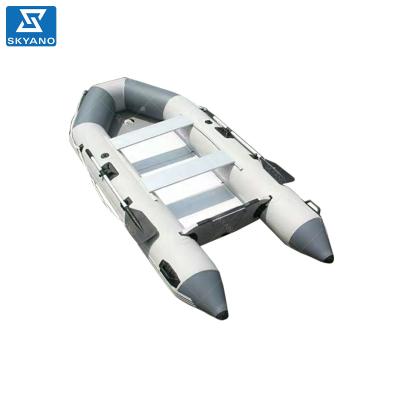 China High Quality Inflatable Sports Boat Aluminum Alloy Rubber Dinghy Fishing Rafting Boats for sale