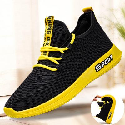 China 2020 Latest Spring Design Mens Shoes Breathable Casual Shoes Fashion Sports Shoes For Men for sale