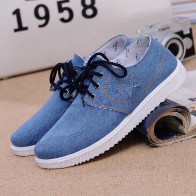 China New Spring Style Canvas Shoes Lace Up Fashion Men Casual Shoes Stylish Casual Shoes for sale