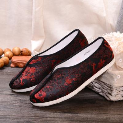 China Wholesale High Quality Tendon Beijing Cloth Handmade Shoes Without Laces Old for sale