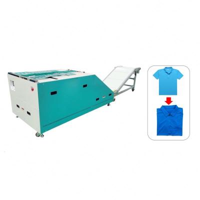 China Intelligent Control Adjustable Width Clothes Machine Cloth Folding Machine 2780*940*1200 (mm) for sale