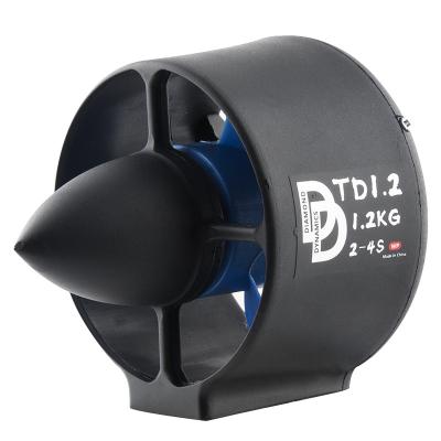 China TD1.2 DD1.2 12V-24V 1.2kg Thrust Small Taucher Integration Rov/Jet/Thruster Diy Underwater TD1.2 for sale