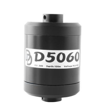 China Dual Density 36Volt D5060 160kv and200kv High Torque Thruster Thruster Underwater Motor D5060 for sale