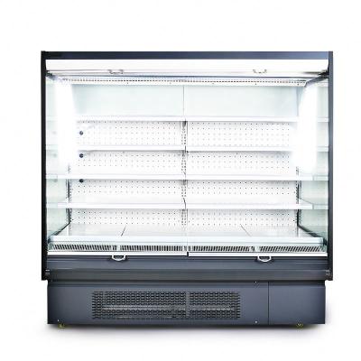 China Hot Commercial Vegetable Soft Drink Cooler Display Refrigerator Single-temperature Airline Sale Merchandiser for sale