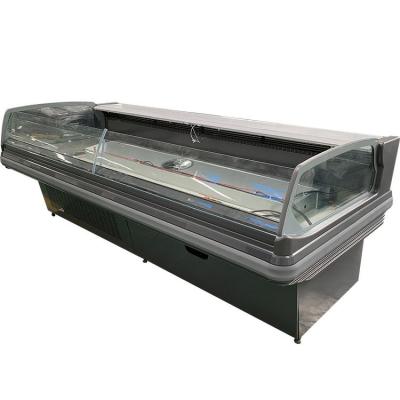 China Single-temperature Quality Guaranteed Supermarket Meat Display Deli Refrigeration Colder Case for sale