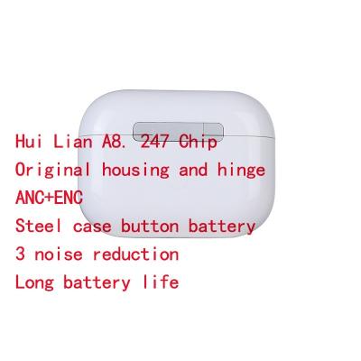 China Perfect Sound Huilian A8 Air 3 Chip Pro GPS Spatial Hot Selling Audio ANC Works Well Really Work Earphone Wireless Headset for sale