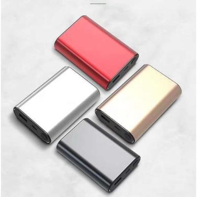 China New Arrivals Fast Charging Support Small and Portable 10000 Mah Gift Customized Logo Metal Powerbank for sale