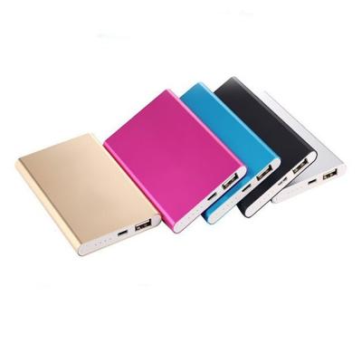 China Hot Selling Thin Polymer Special Powerbank 5000mah Portable Powerbank Customized By Gift Fast Charging Support for sale