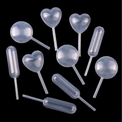 China P&M Pipette Factory Direct PE Stocked Heart Shape Stocked Disposable Pipette for sale