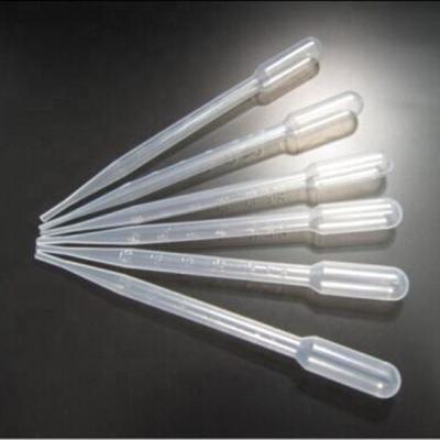 China P&M Stocked Factory Sale Direct Stocked PE 3ml Plastic Pipette for sale