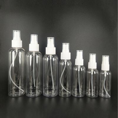 China Plastic Perfume Pet Spray Bottle 30ml 50ml 60ml 80ml 100ml 120ml 150ml Pump Spray Mist Cap Spray Bottle Spray Mist Cap Spray Bottle For Perfume Cosmetic Wholesales for sale