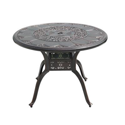 China Modern Outdoor Cast Aluminum Table Coffee Table Outdoor Leisure Customized Table Long for sale