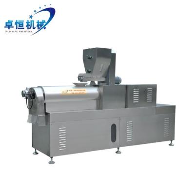 Cina Linea di produzione di cereali di grano integrale Flakes Puff Snack Food Extruder Making Processing Machine in vendita