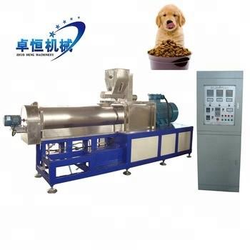 China Customized 3000 KG Stainless Steel Pet Food Extruder Manufacturing Plant Processing Line for sale