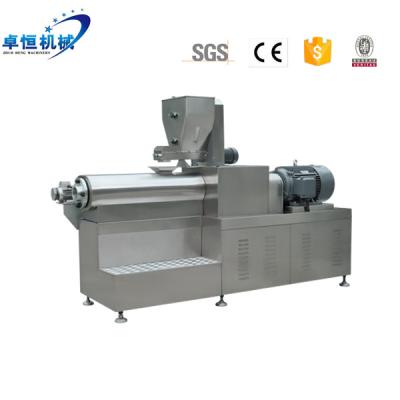 China Motor-driven Corn Flour Puff Snacks Making Machine for Puffed Extruded Snack Production for sale