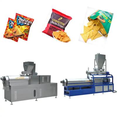 China 380v Full Automatic Fried Bugles Chips Snack Food Making Machine for Food Large Scale for sale