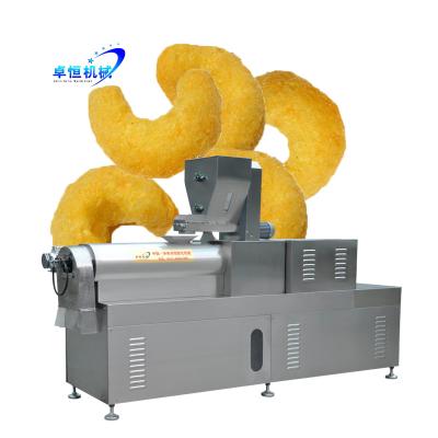 China Volledig automatische gepofte rijst Maïs Puff Snack Voedsel maken Verwerking Productie machine Lijn Te koop