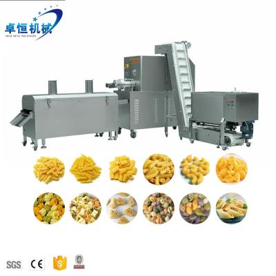 China Productie van voedingsmiddelen en dranken 80-300 kg/uur Capaciteit Italiaanse pasta- en macaroni-machines Te koop