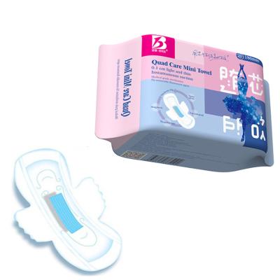 China Breathable Disposable Ultra Thin180mm No Scent Period Pads Lady Sanitary Napkin for sale