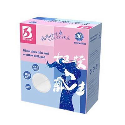 China Breathable Breast Pads Disposable Nipple Breastmilk Nursing Pads for sale