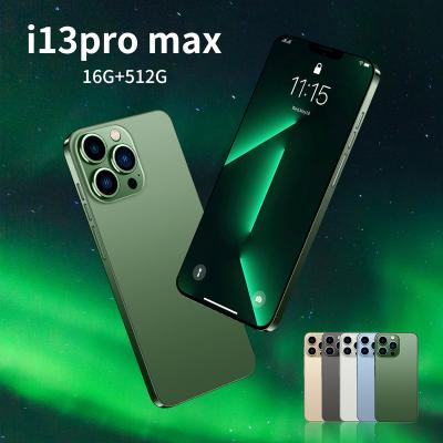 China Dual SIM Card New In Green i 13 pro Max Original Android Smart Phone 6.7 inch 16GB+512GB Unlocked Mobile Phone for sale