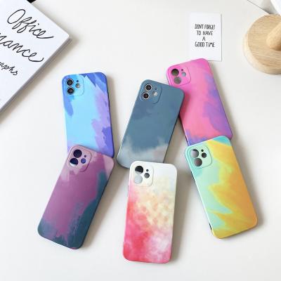 China Protect Colorful Soft Cell Phone Silicon Phone Case For Mobile Phone 11 12 Mini Pro Max Protect Phone Case for sale