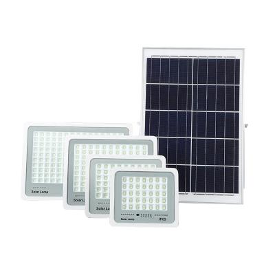 China Manufacturer White 50W 100W 200W 300W Garden Die Casting Waterproof IP65 Outdoor Led Solar Garden Flood Lights Lawn Lamp Street Light for sale