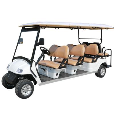 China Competitive Price High Quality 8 Seats Electric Golf Cart With Rain Cover EG2068KSZ for sale