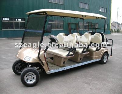 China electric multi passenger vehicle, 8 people, EG2068KSZ, CE, LSV 8 for sale