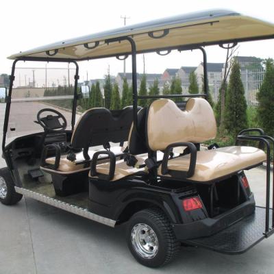 China utility cart, 6 seats, with jumper seat, EG2048KSF, CE approved, LSV 6 for sale