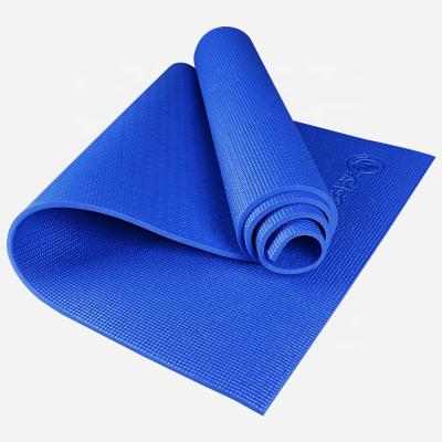 China Eco-friendly non-slip cheap yoga exercise factory price pvc yoga mat for sale