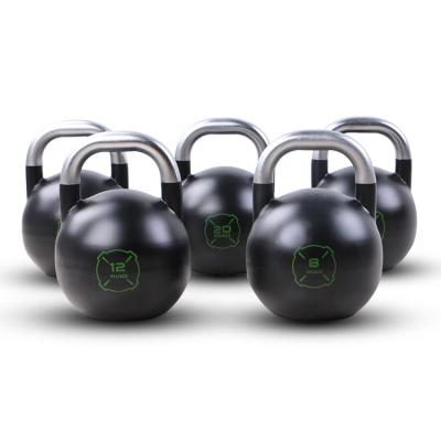 China Durable RIAO New Logo Gym Competition Steel Kettlebell Custom Made for sale