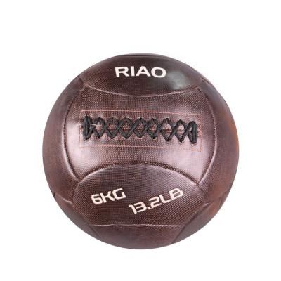 China Durable Medicine Cross Fitness Durable Non-elastic Rubber Wall Ball for sale