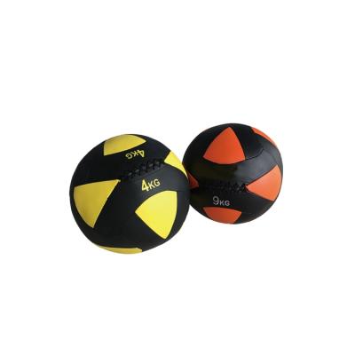 China Arm Shaping RIAO PU Leather Soft Wall Medicine Ball For Weight Training for sale