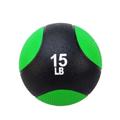 China Arm Training New Exercise Ball Weight Fitness Equipment Rubber Medicine Ball for sale