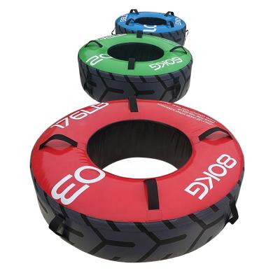 China Multifunctional Fitness Equipment Application Fitness Tire Weight Tire Gym Rubber Training Tire for sale