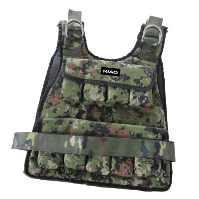 China Lightweight Gym Fitness Functional Strength Training 20kg Weight Adjustable Vest for sale