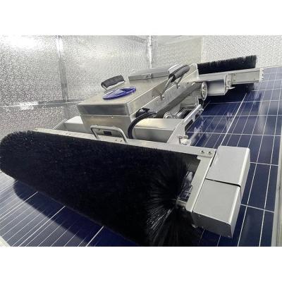 China Hot Selling Customized Fully Autonomous Simple Robot Customization Roof Solar Panel Solar Cleaning Top Cleaning Machine for sale