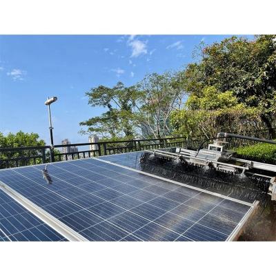 China Fully Autonomous Single Solar Robot Cleaning Discount Price Custom Accept No Distance Limit Robot Solar Panel Robot Automatic Cleaning Machine for sale