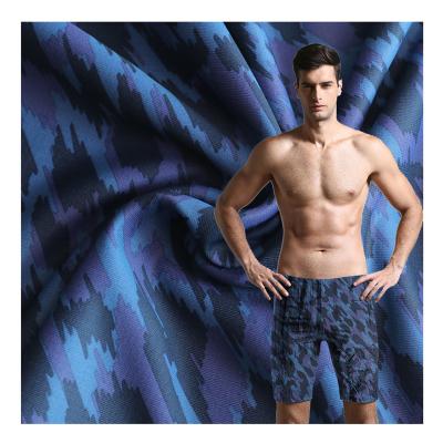 China Waterproof OEM Custom Design 100 Polyester Fabric Trunks Men Swim Shorts OEM Swimwear For Men for sale