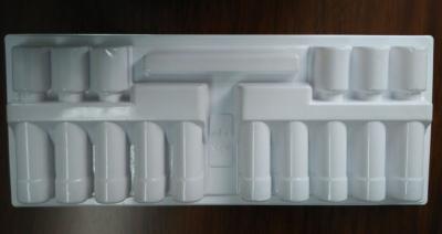 China white clear Plastic tray for health care products for sale