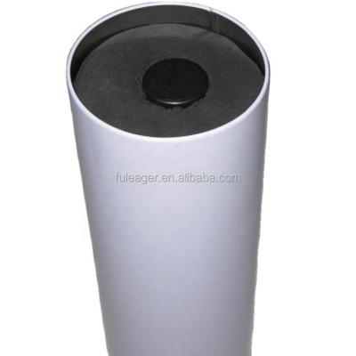 China Recycled Chinese Wine Tin Box of materials factory sales; round wine tin box for sale