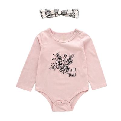 China 2022 comfortable new fasion factory direct sale OEM newborn baby clothes long sleeve baby jumpsuit romper for sale