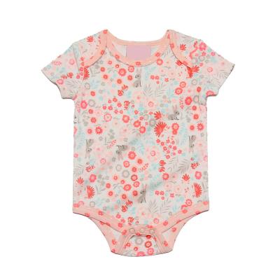 China Cozy Baby Clothes Custom Baby Romper Cute Printed Baby Onesie Baby Overall Jumpsuit for sale